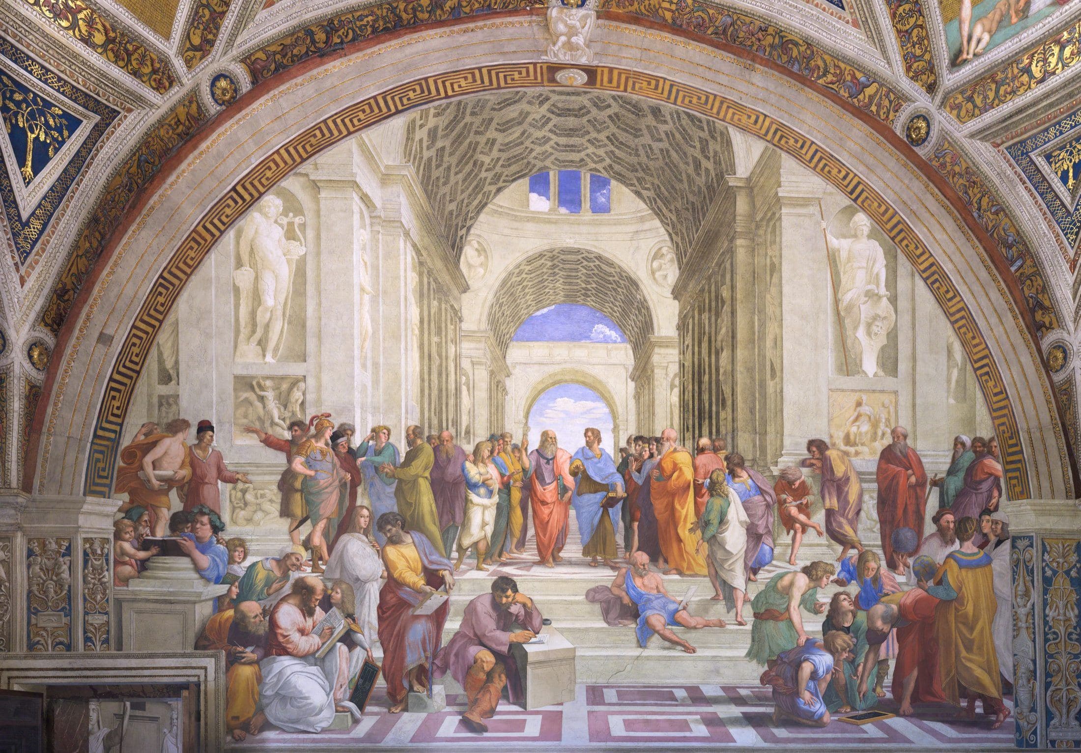 Raphael, The School of Athens, 1509–11, Apostolic Palace, Vatican